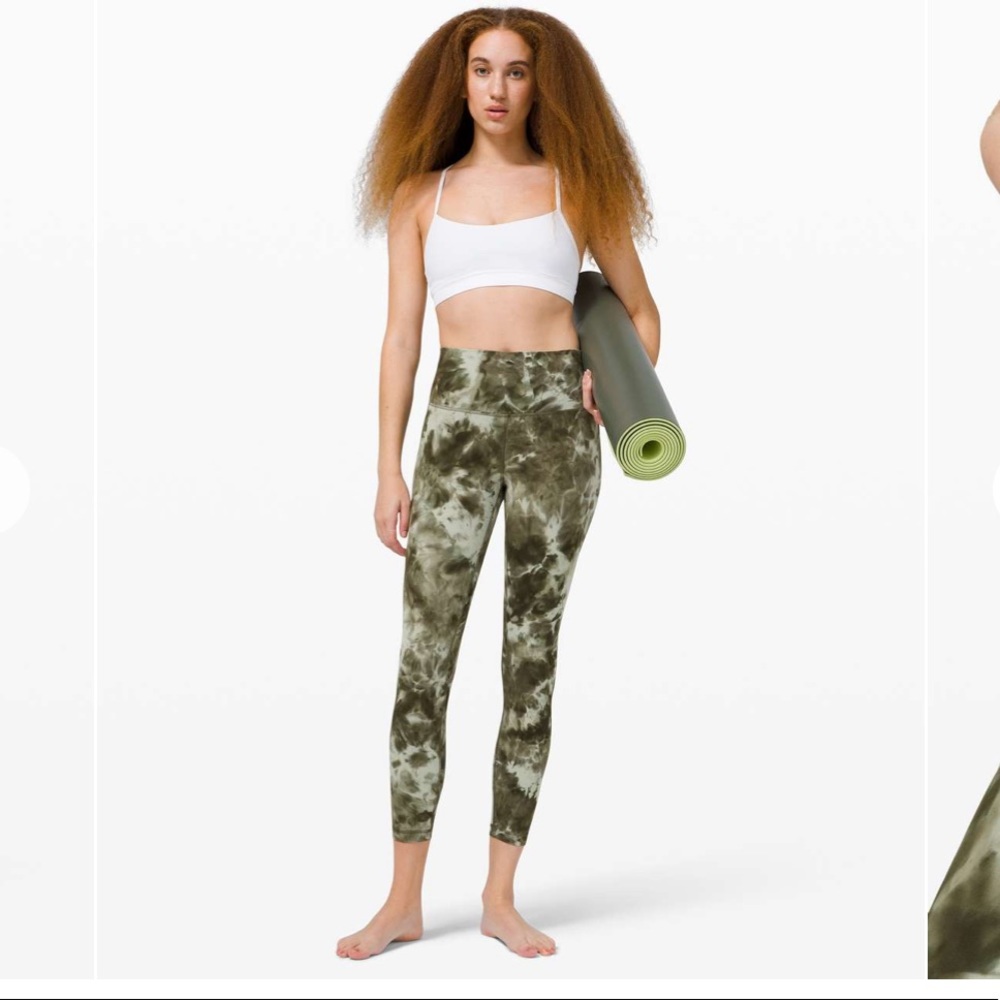Lululemon Align Pant Diamond Dye Light Sage Army Green